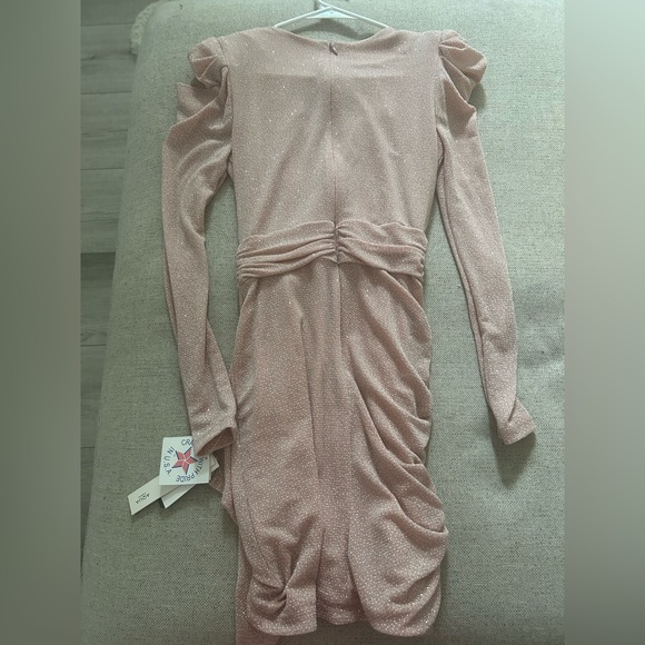 Aqua sparkle pink dress - Picture 5 of 5